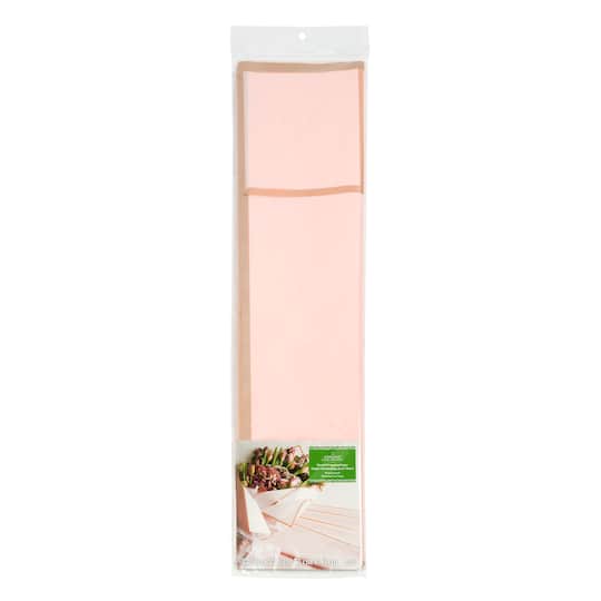 Pink &#x26; Rose Gold Edge Floral Wrapping Paper by Ashland&#xAE;, 12ct.